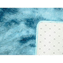 Load image into Gallery viewer, Luminous Blue Fluffy Rug/Carpet (200cmx150)
