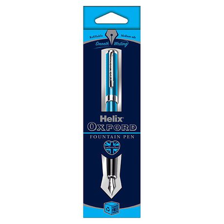 Helix Oxford Fountain Pen – Light Blue Buy Online in Zimbabwe thedailysale.shop