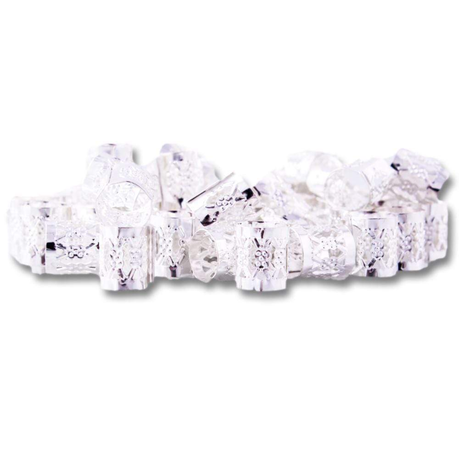 Hair Beads - Silver