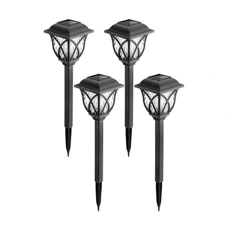 4 Pack Solar Power Garden Light SG-002WW x4