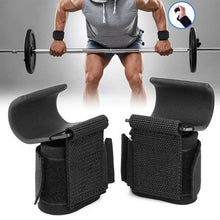 Load image into Gallery viewer, 2 Piece Weightlifting Sports Gym Wrist Hooks
