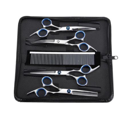 Pet Hairdressing Scissors Kit Professional 6 Piece Buy Online in Zimbabwe thedailysale.shop