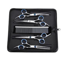 Load image into Gallery viewer, Pet Hairdressing Scissors Kit Professional 6 Piece
