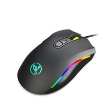 Load image into Gallery viewer, HXSJ A869 Professional Gaming Mouse 7-Color LED Fiber USB Wired Mouse
