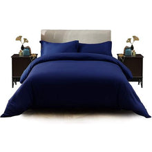 Load image into Gallery viewer, Wrinkle-Resistant Luxury Hotel Duvet Cover Set Double - Insignia Blue
