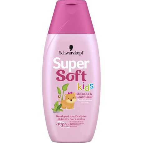 Schwarzkopf SuperSoft Kids - Girl Shampoo and Conditioner 250ml Buy Online in Zimbabwe thedailysale.shop