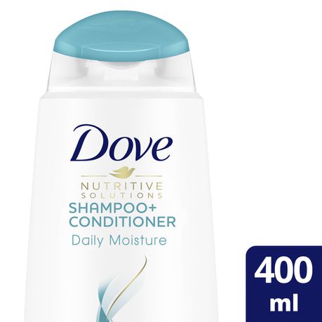 Dove Nutritive Solutions Daily Moisture 2 in 1 Shampoo 400ml Buy Online in Zimbabwe thedailysale.shop