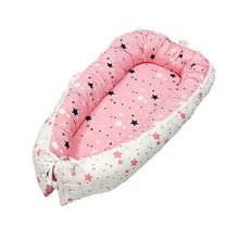 Load image into Gallery viewer, Mamakids Portable Baby Nest and Co-Sleeper - Pink Stars
