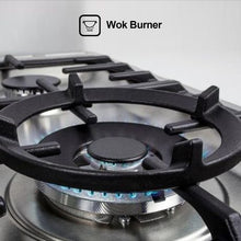 Load image into Gallery viewer, Hisense 60cm 4 Burner Gas /Electric Stove-Stainless Steel
