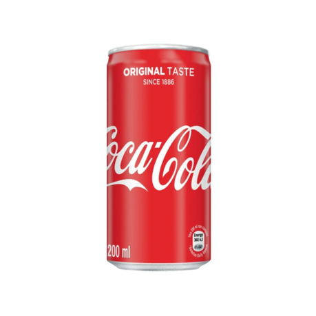 Coca-cola Soft Drink Cans 6 X 200ml