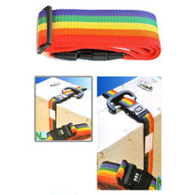 Load image into Gallery viewer, Mihuis Multi-Colour Suitcase Luggage Security Strap Belt with Lock
