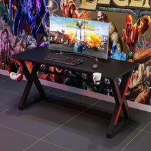 Load image into Gallery viewer, Kraken Professional Gaming Desk - Specialized Gaming Station - Carbon Black
