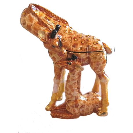 Giraffe Jewelry Animal Trinket Box Buy Online in Zimbabwe thedailysale.shop