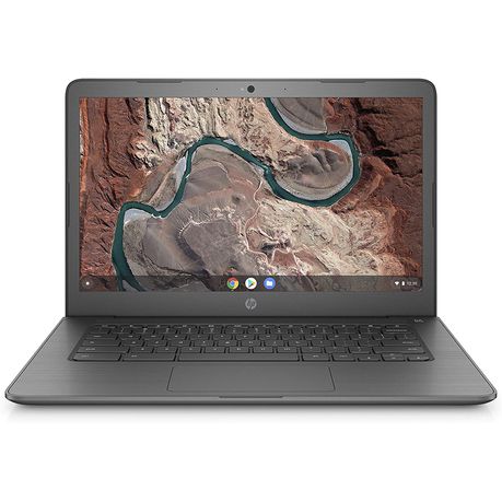 HP Chromebook 14 inch Laptop AMD Dual Core 4GB 32GB eMMC Chrome OS Grey