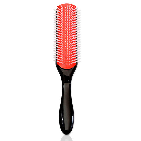 9 Row Anti Static, Detangling, Curling and Styling Hair Brush - Black Buy Online in Zimbabwe thedailysale.shop