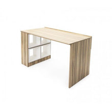 Load image into Gallery viewer, Fine Living - Study Desk - White Cube Shelves
