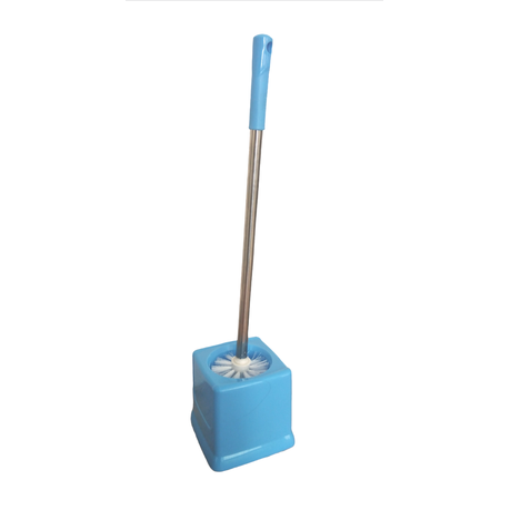 Blue Toilet Brush Set