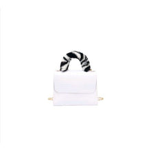 Load image into Gallery viewer, Fluffy Handle Chain Satchel Bag
