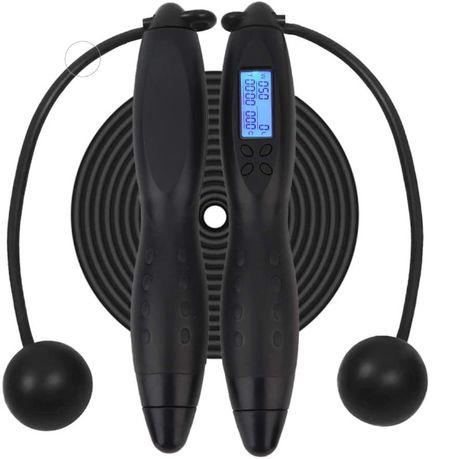 GreenLeaf Digital Skipping Rope Black Buy Online in Zimbabwe thedailysale.shop