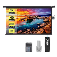 Load image into Gallery viewer, Electronic Projector Screen -100 inch
