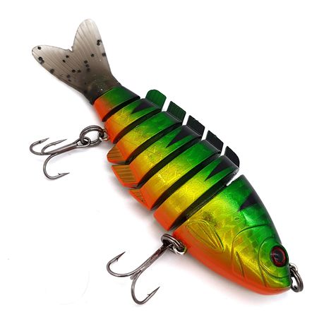 Bass Hunter Fishing Swimbait Lure - Firetiger Buy Online in Zimbabwe thedailysale.shop