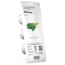 Load image into Gallery viewer, Click and Grow Mibuna Refill for Smart Herb Garden - 3 Pack
