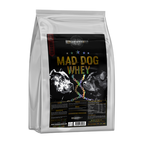 The Rogue Legion Mad Dog Whey Protein 1kg - Chocolate