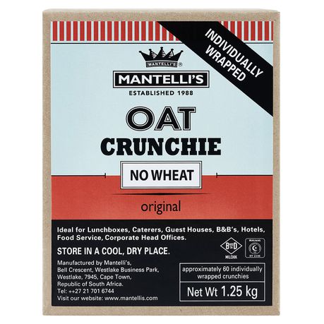 Mantelli's - Oat Crunchie 1.2kg Buy Online in Zimbabwe thedailysale.shop