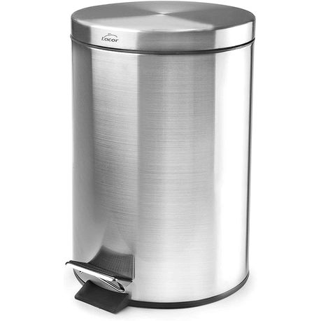 Lacor - Stainless Steel Pedal Dustbin, 5L