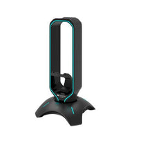 Load image into Gallery viewer, Gaming 3 in 1 Headset Stand-Black
