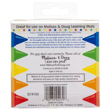 Load image into Gallery viewer, Melissa &amp; Doug - Learning Mat Crayons to Draw &amp; Learn - 5 Colours
