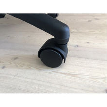 Load image into Gallery viewer, Set of 5 standard pin office chair castors/wheels with hood
