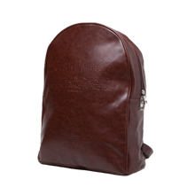 Load image into Gallery viewer, Mandela PU Leather Backpack - Brown
