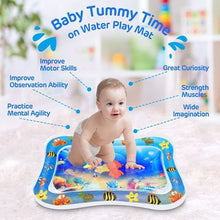 Load image into Gallery viewer, Tummy Time Water Baby Play Mat, Inflatable
