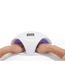 Load image into Gallery viewer, Optic White Sun 669 2 in 1 LED/UV Curing Nail Lamp &amp; 3 Facial Sponges
