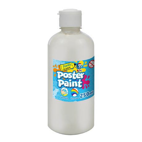 Bantex, Poster Paint 250ml - White