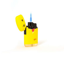 Load image into Gallery viewer, Zengaz Mega Jet Turbo Flame Lighter Hungry Monster Yellow
