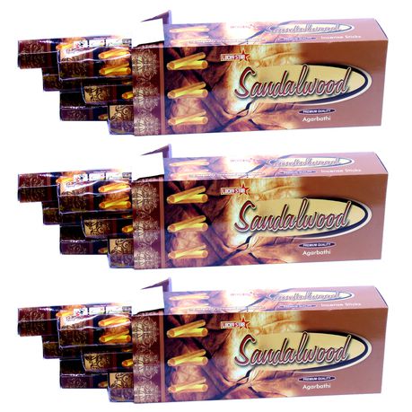 Incense Sticks - Sandalwood 9 Premium Quality Agarbatti - 360 Sticks Buy Online in Zimbabwe thedailysale.shop