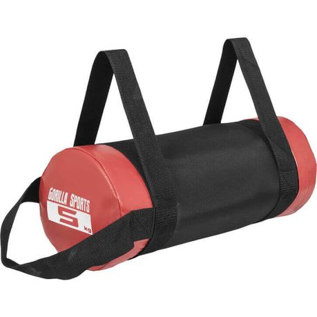 GORILLA SPORTS SA - Weight Bag 5KG - Red/Black Buy Online in Zimbabwe thedailysale.shop