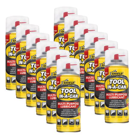 12 Pack Shield - Tool in a Can Multi-purpose Lubricant -375ml Buy Online in Zimbabwe thedailysale.shop