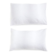 Load image into Gallery viewer, George &amp; Mason - Grey Faded Stripe Pillowcase - Set of 2
