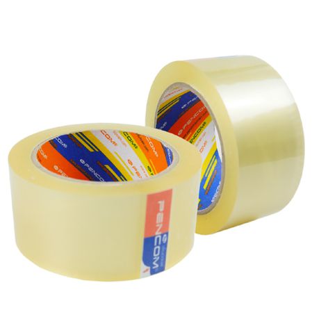 Pencom - Clear Packaging Tape 48mm x 50m Pack of 6 Buy Online in Zimbabwe thedailysale.shop