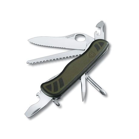 Victorinox Swiss Soldier's 08 Knife Liner Lock Blade Serrated 111mm Buy Online in Zimbabwe thedailysale.shop