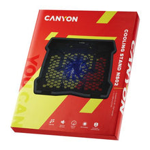 Load image into Gallery viewer, Canyon Cooling Stand for Laptops upto 15.6 - Fan with 2-Port USB 2.0 Hub
