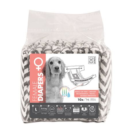 M-Pets Female Dog Diapers - Large Buy Online in Zimbabwe thedailysale.shop