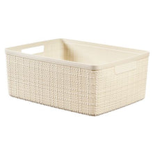 Load image into Gallery viewer, Curver by Keter - Jute Medium Basket White
