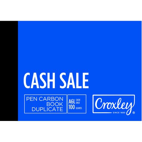 Croxley JD16CS A6L Cash Sale Pen Carbon Book Duplicate Buy Online in Zimbabwe thedailysale.shop