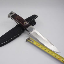 Load image into Gallery viewer, Sanjia K90 Full Tang Fixed Blade Hunting Knife with Nylon Sheath
