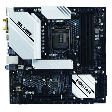 Biostar Gaming Intel B560M-Silver, Socket LGA 1200, Micro-ATX Motherboard