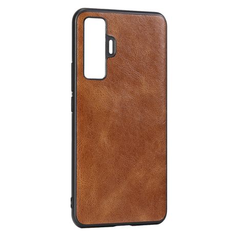 Cre8tive PU Leather Case for Vivo X50 (Brown)